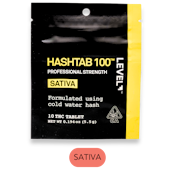 Level - Hashtab 100 - Sativa - 10pk - 1000mg