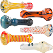 3.5" Glass Pipe Assorted Colors