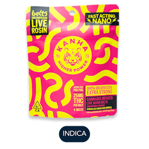 KANHA - Kanha - Rosin Belts - Strawberry Lemon - 4pk - 100mg