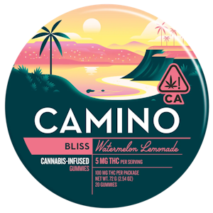 CAMINO - Camino - Bliss - Watermelon Lemonade - Gummies - 20pk - 100mg