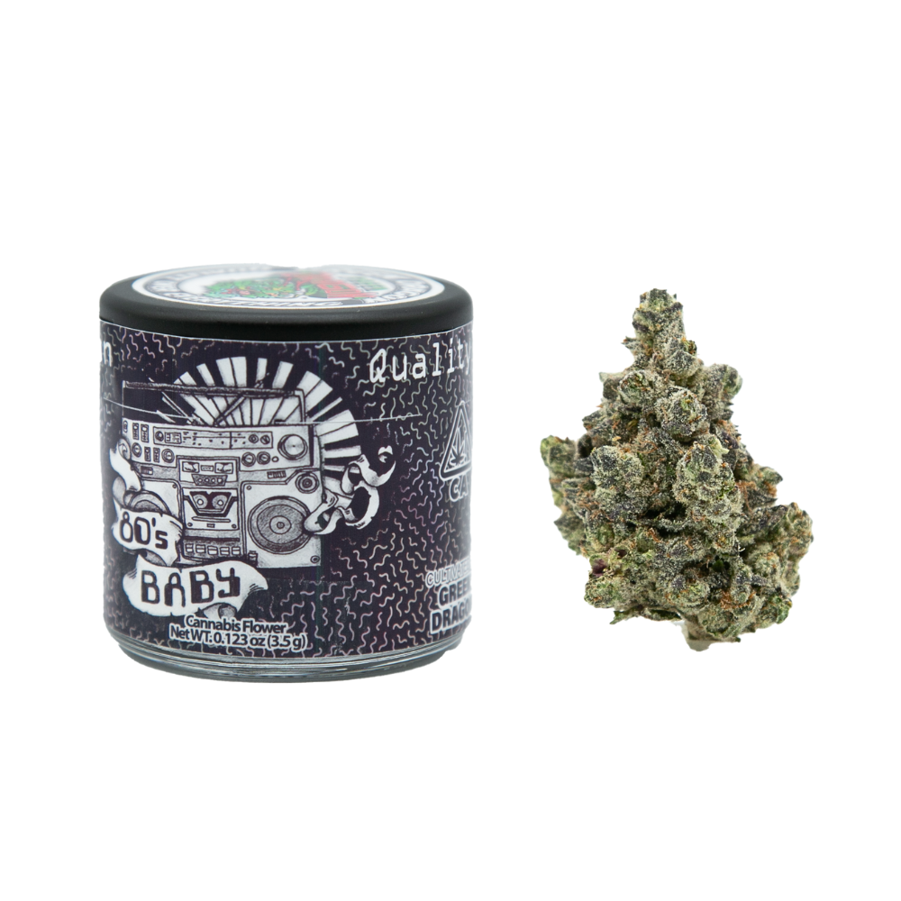 3.5g 80's Baby (Indoor) - Green Dragon picture