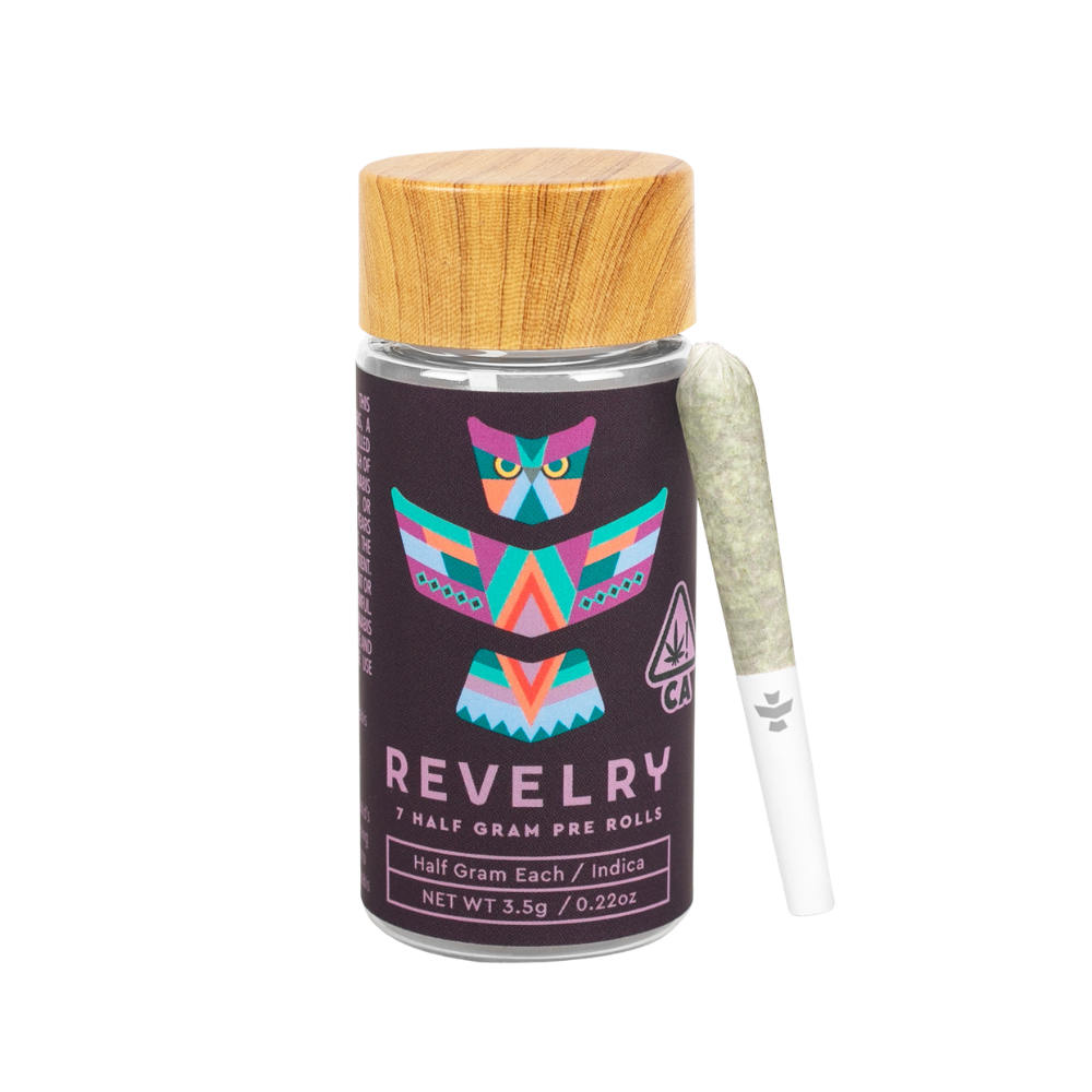 3.5g Apple Jax Pre-Roll Pack (.5g - 7 pack) - Revelry picture