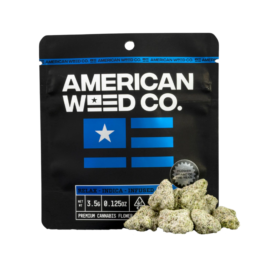 American Weed Co. - 3.5g Apple Kush Diamond Infused - American Weed Co. Main Image