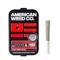 3.5g Apples & Bananas Diamond Infused Pre-Roll Pack (.5g - 7 pack) - American Weed Co.