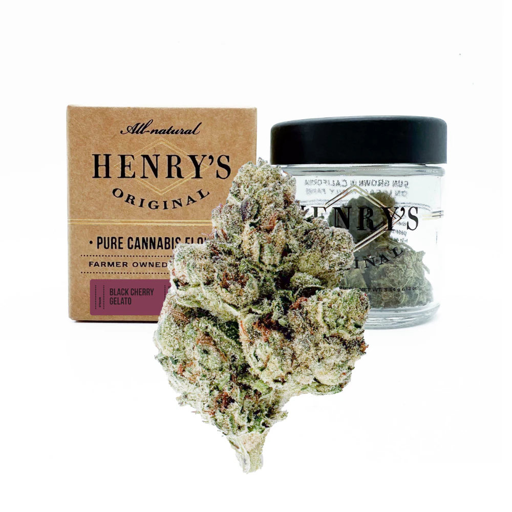 Henry's Original - 3.5g Black Cherry Gelato (Craft Line) - Henry's Main Image