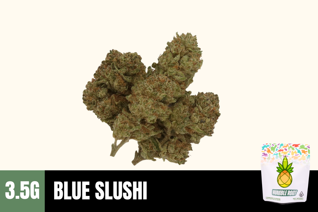 3.5g Blue Slushi (Greenhouse) - Humble Root picture