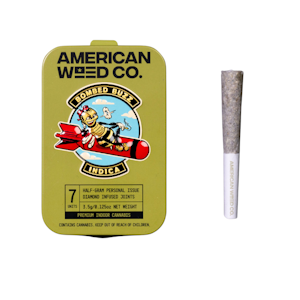 American Weed Co. - 3.5g Bombed Buzz Rockets Diamond Infused Pre-rolls (.5g - 7 pack) - American Weed Co.