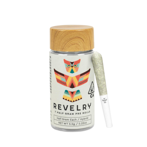 REVELRY - 3.5g Cake Fight Pre-Roll Pack (.5g - 7 pack) - Revelry