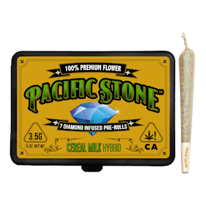 Pacific Stone - 3.5g Cereal Milk Diamond Infused Pre-Roll Pack (.5g - 7 pack) - Pacific Stone