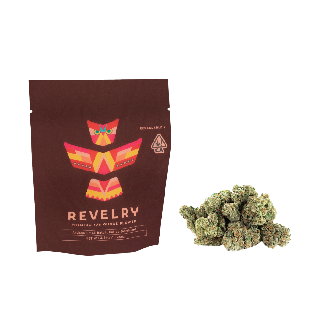 3.5g Cherry OG (Greenhouse) - Revelry picture