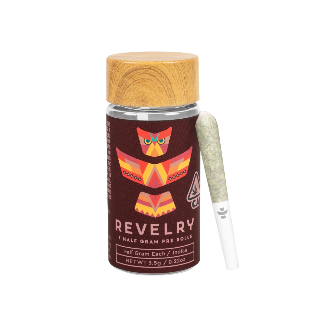 3.5g Cherry OG Pre-Roll Pack (.5g - 7 pack) - Revelry picture