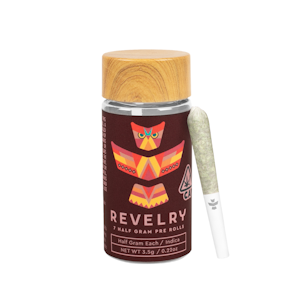 REVELRY - 3.5g Cherry OG Pre-Roll Pack (.5g - 7 pack) - Revelry