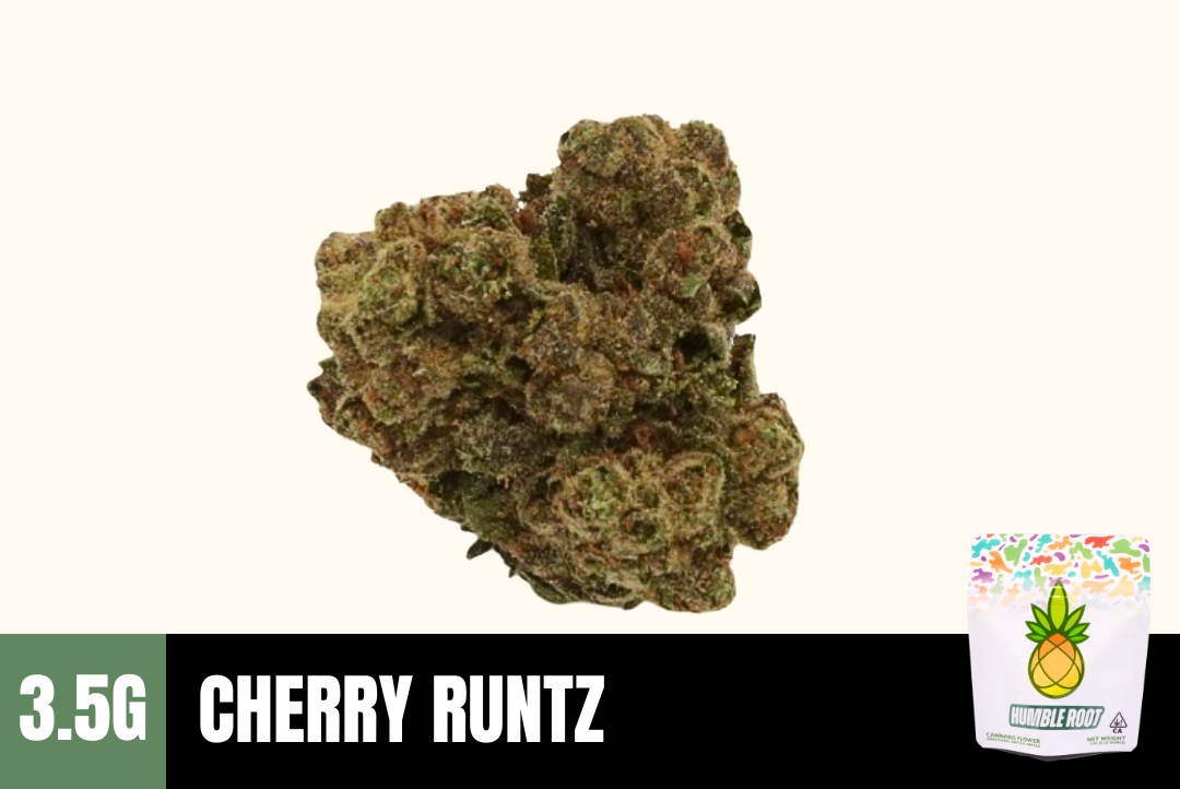 3.5g Cherry Runtz (Greenhouse) - Humble Root picture