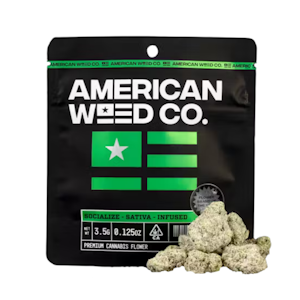 AMERICAN WEED CO - 3.5g Citrus Bomb Diamond Infused - American Weed Co.