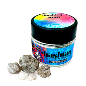#Hashtag - 3.5g El Chivo x Zour Apples Hash & Diamond Infused - Hashtag