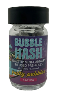 AMNESIA - Amnesia- Glass Tip-Mini- Bubble Has-Infused Pre Roll-Fruity Pebbles -Sativa-3.5g-50.55% THC