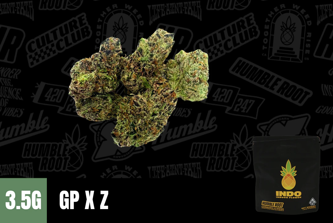 Humble Root - 3.5g GP x Z "INDO" (Indoor Smalls) - Humble Root Main Image