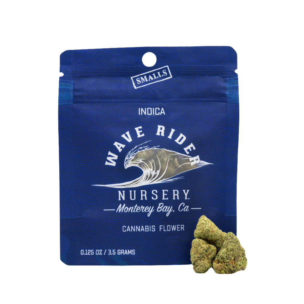 3.5g Mazar Kush Greenhouse Smalls - Wave Rider picture