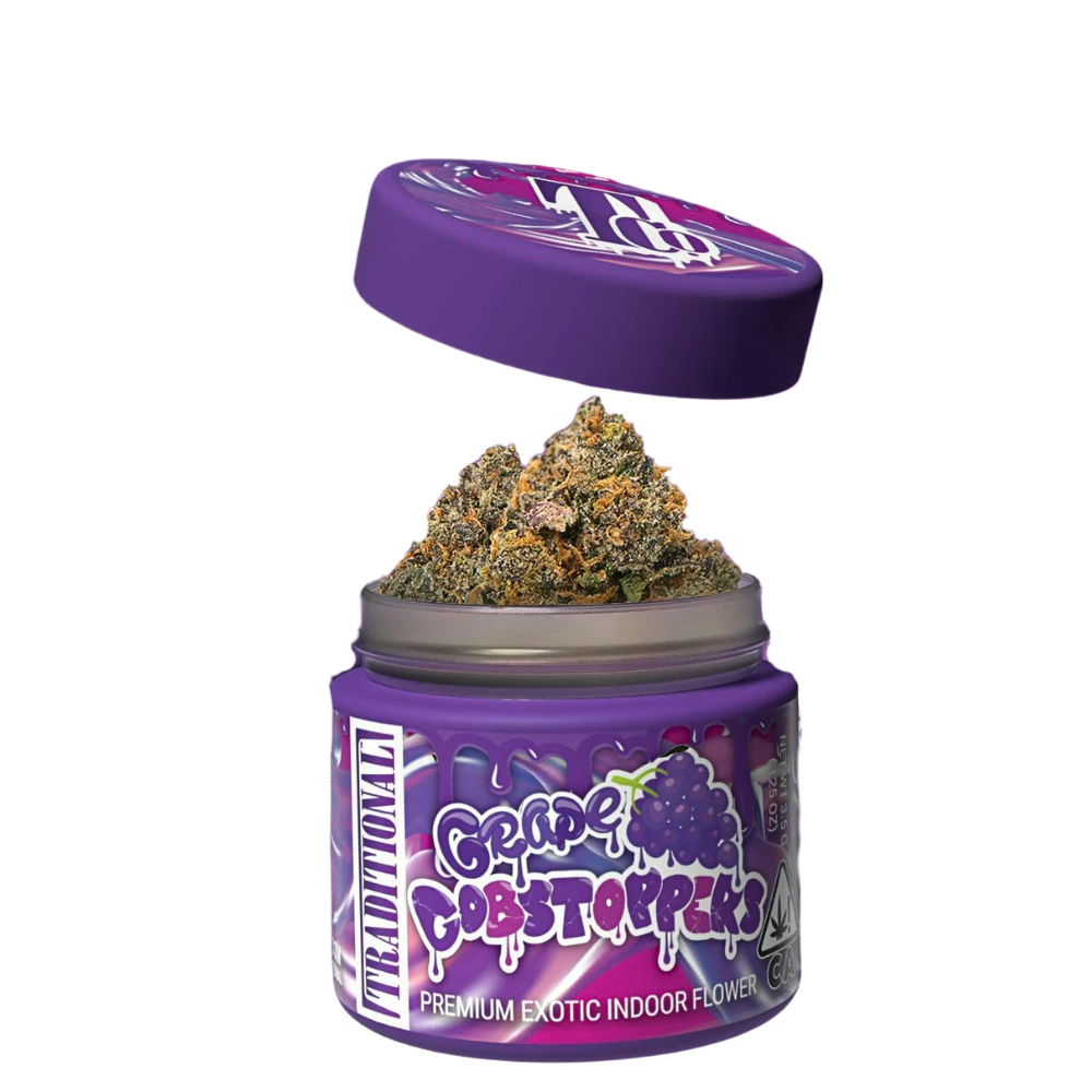 Traditional - 3.5g Grape Gobstoppers (Indoor) - Traditionals Main Image