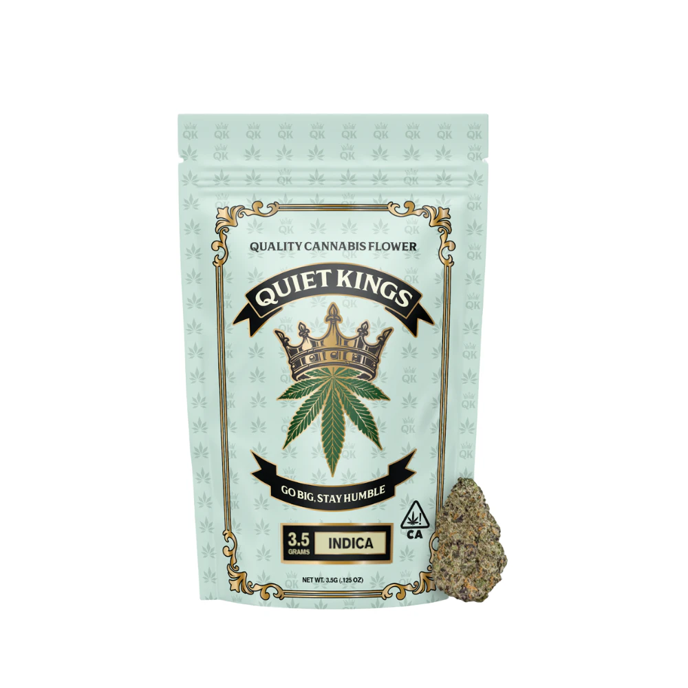 Quiet Kings - 3.5g Orange Cookies (Greenhouse) - Quiet Kings Main Image