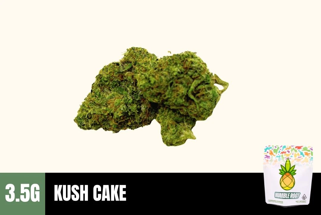 Humble Root - 3.5g Kush Cake (Greenhouse) - Humble Root Main Image