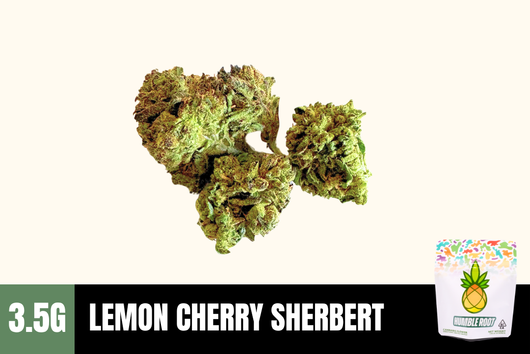 3.5g Lemon Cherry Sherbert - Humble Root picture