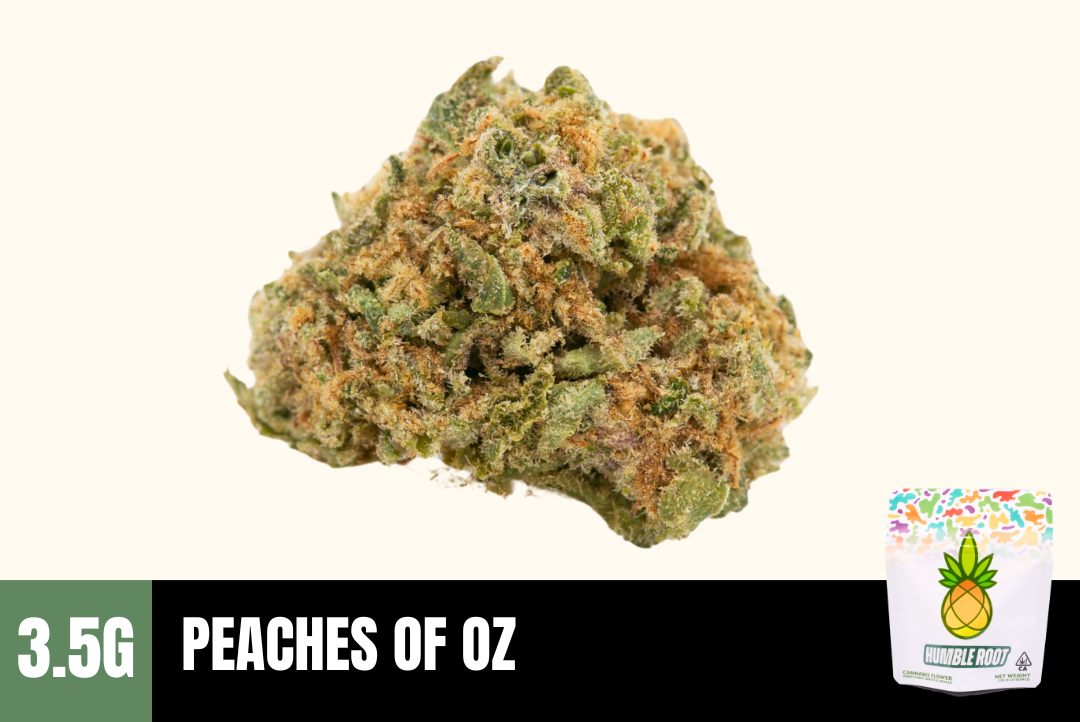 3.5g Peaches of OZ (Greenhouse) - Humble Root picture