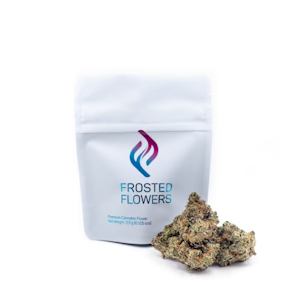 Frosted Flowers - 3.5g Super Silver Haze (Indoor) - Frosted