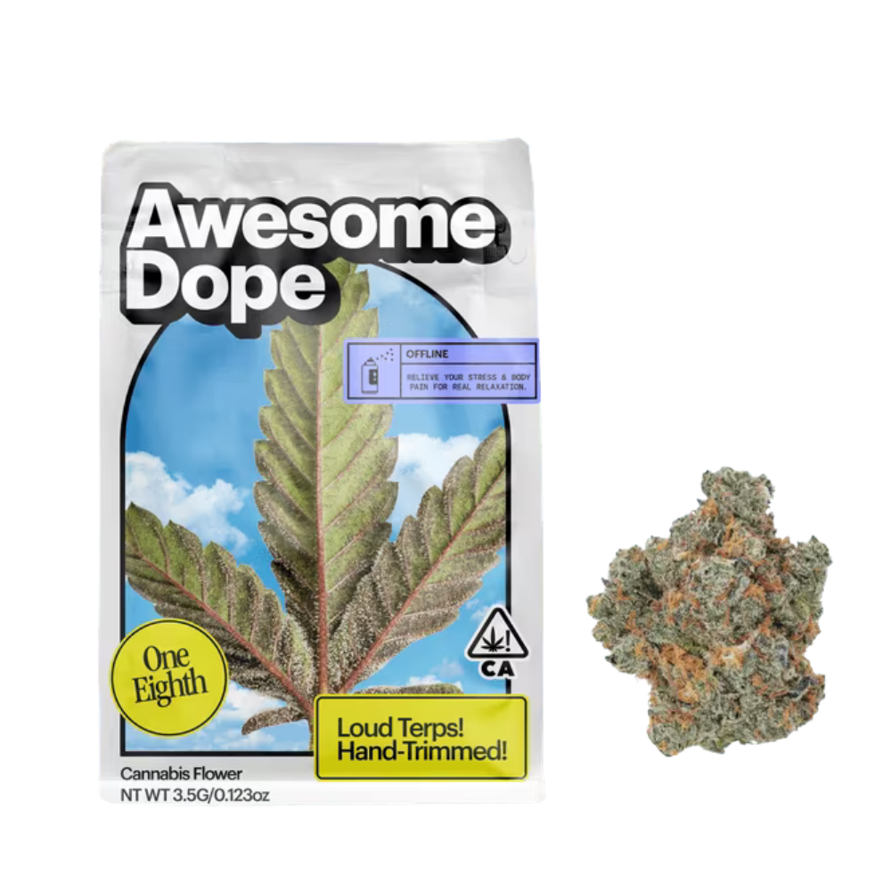 3.5g White Fire Sherb (Indoor) - Awesome Dope picture