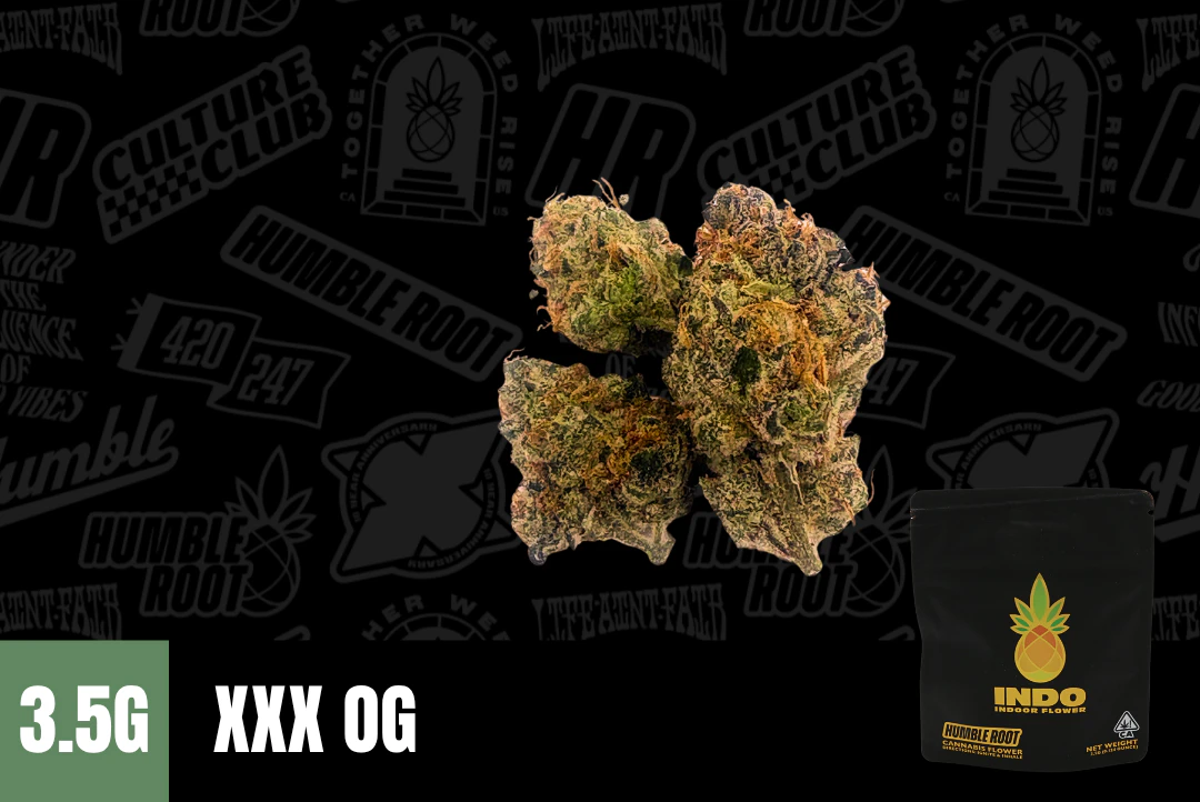 Humble Root - 3.5g XXX OG "INDO" (Indoor Smalls) - Humble Root Main Image