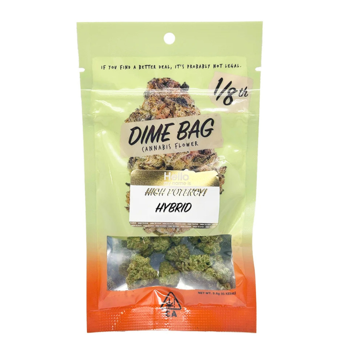 3.5g Canal St. RNTZ (Greenhouse) - Dime Bag picture