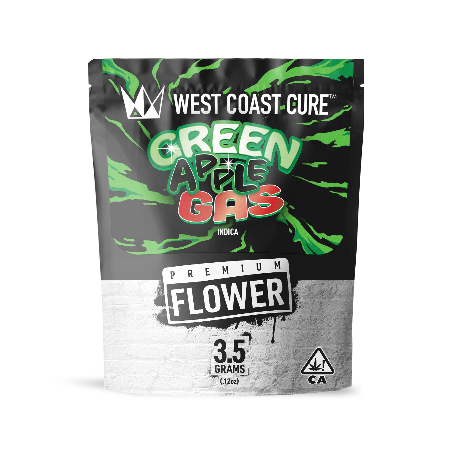 West Coast Cure - WCC | Flower | WCC Premium | Green Apple Gas | 3.5g Main Image