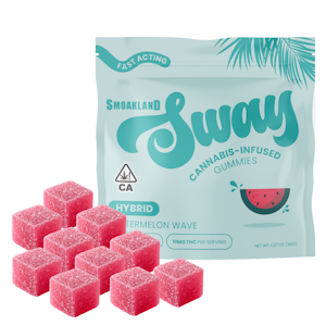 Sway - Sway Gummies - Watermelon Wave 10pk - 100mg
