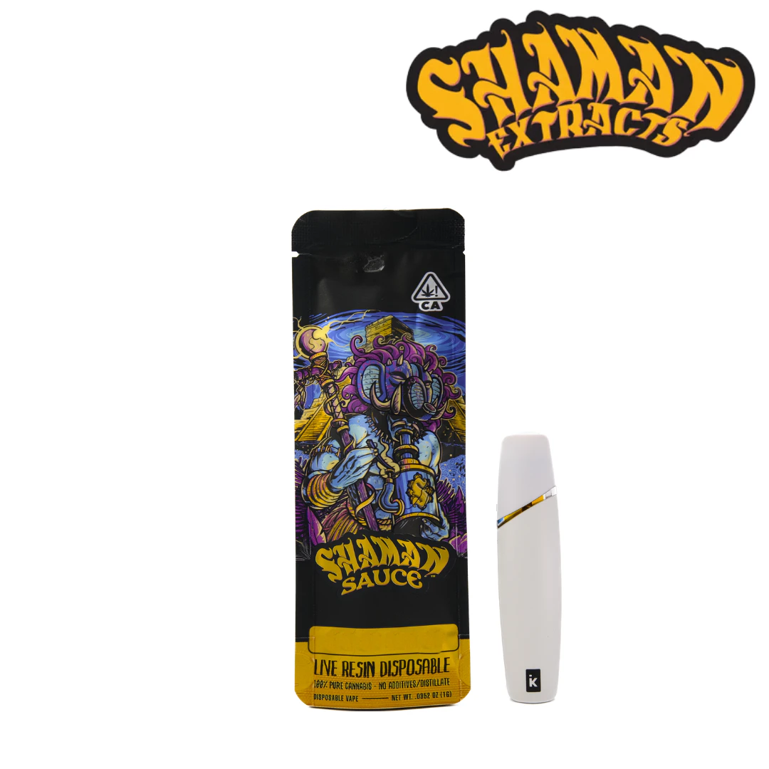 Shaman - Berry Biscotti Live Resin All in One Vape Main Image