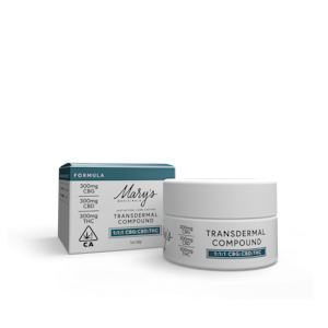 Mary's Medicinals - [Mary's Medicinals] Transdermal Compound 1oz - 900mg - 'Formula' 1:1:1 (CBG:CBD:THC)