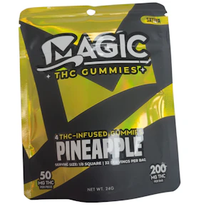 Magic | Pineapple | 200mg gummies