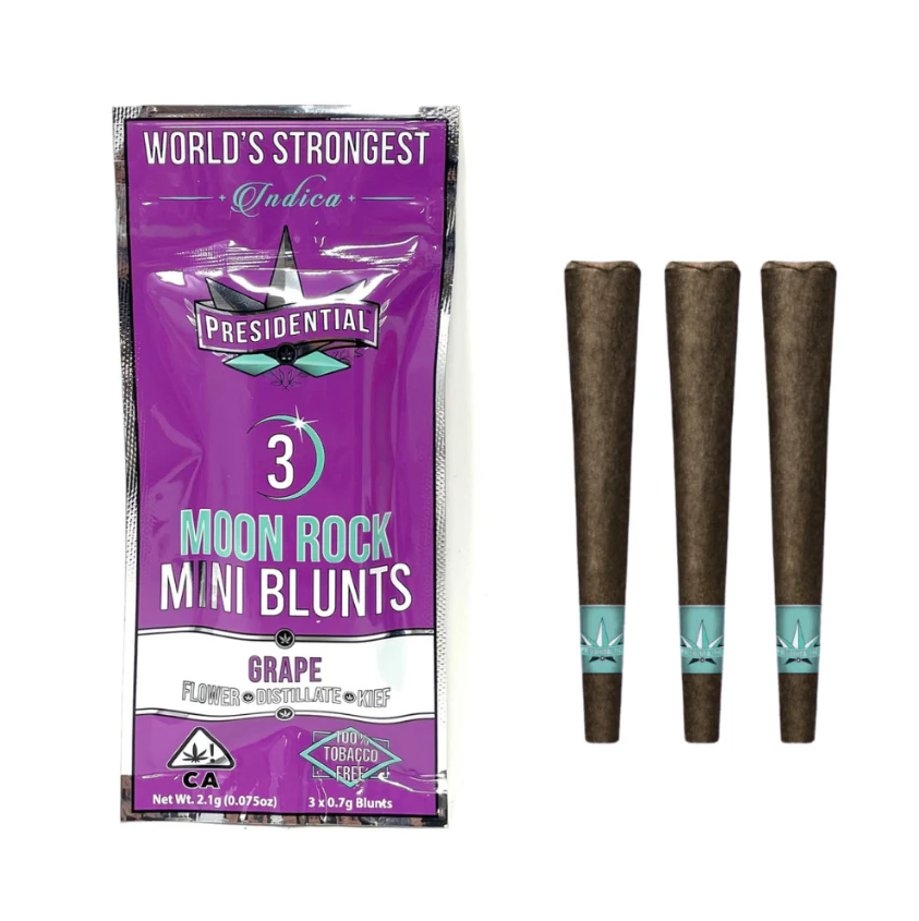 Presidential - Presidential - 3pk Moon Rock Blunts - Grape Main Image