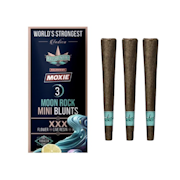 Presidential - 3pk Moon Rock Mini Infused Blunts - XXX
