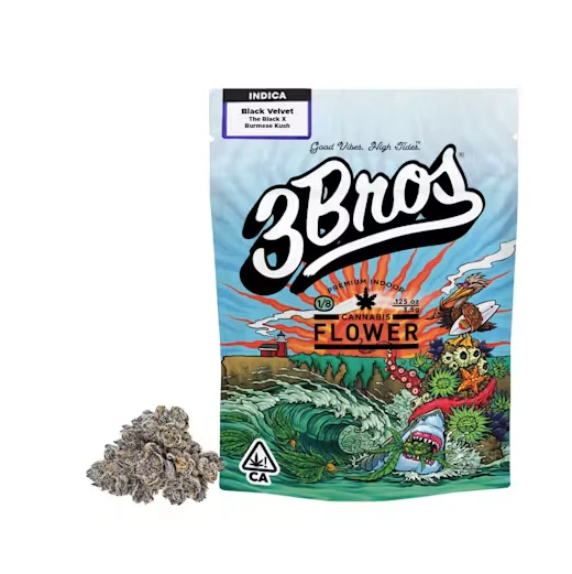 3Bros - 3 Bros 3.5g Black Velvet Main Image