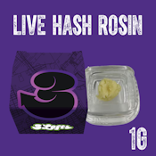 3Lefts | (1G) Cold Cure Live Hash Rosin | Gruntz