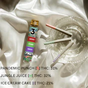 TKO | Preroll 3pk/2.25g Multi [H/I/S] | Pandemic Punch/Jungle Juice/Grease Trap