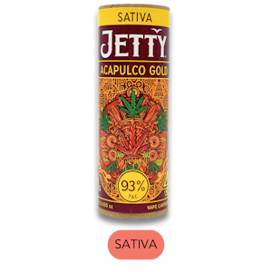 JETTY EXTRACTS - Jetty - High THC - Acapulco Gold - Vape Carts - 1.0g