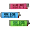 HWCC | Make Love Not Drug War BIC Lighter