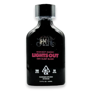 HEAVY HITTERS - Heavy Hitters - Lights Out Elixir - Midnight Cherry - Drinks - 100mg