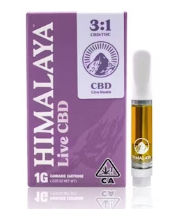 HIMALAYA - Himalaya 1g 3:1 CBD Cartridge