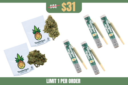 Humble Root - 30% off 11g Humble Root Flower & Pre-Rolls