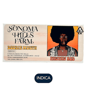 SONOMA HILLS FARM - Sonoma Hills Farm - Doobie Mouth - Preroll Pack - 3.2g