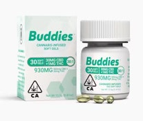 30:1 | CBD:THC CAPS (30CT) - BUDDIES