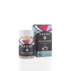 PROOF - PROOF | HIGH CBD 1:20 THC/CBD - 30PK | CAPSULE