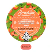 Smokiez - Live Resin - Uplift - Mango - Gummies - 20pk - 100mg